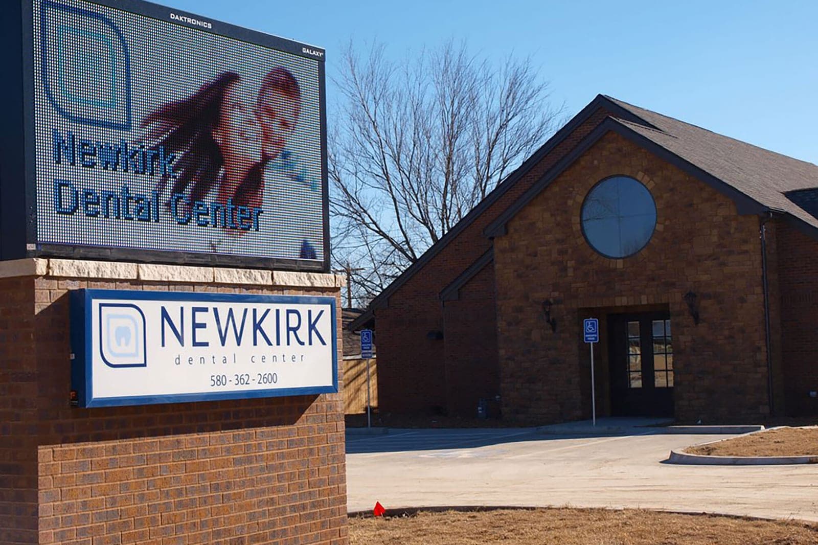 Newkirk Dental Center Contact background
